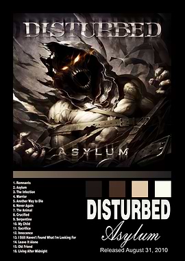 Disturbed Asylum Album Cover