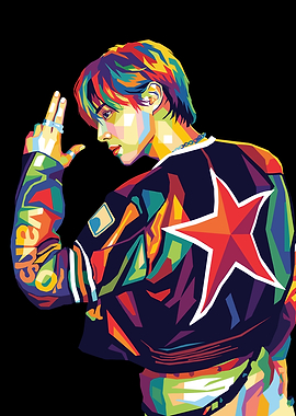 J Hope K-Pop Star Portrait