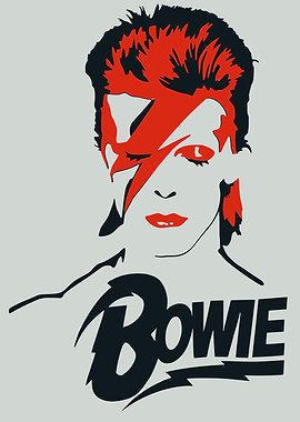 David Bowie Ziggy Stardust Pop Art