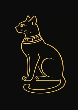 Egyptian Cat Goddess Bastet