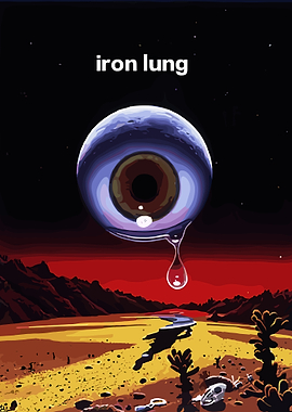 Iron Lung Eye Planet Landscape