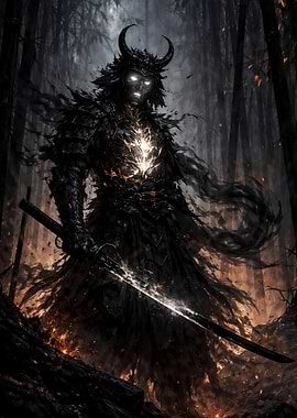 Hollow Flame Samurai