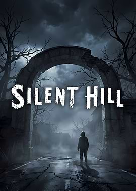 Silent Hill Game Poster