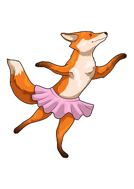 Fox Ballerina Ballet Dance