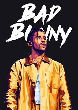 Bad Bunny Portrait