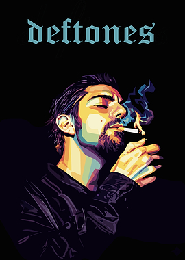 Deftones Pop Art Portrait