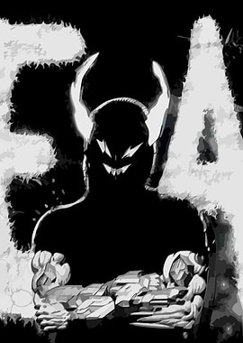 Dark Demon with Horns yeat