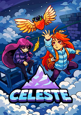 Celeste Video Game Art