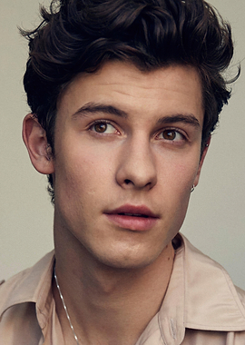 Shawn Mendes Close-Up Portrait