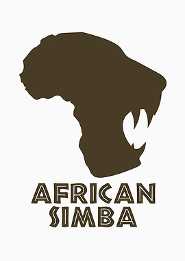 African Simba Logo
