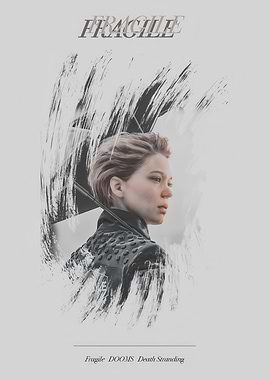 Fragile DOOMS Death Stranding Poster