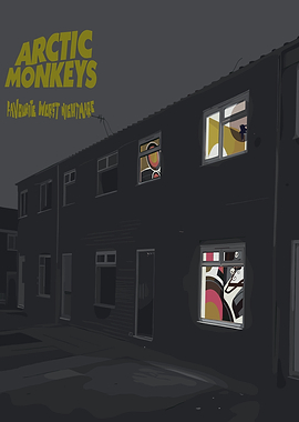 Arctic Monkeys Favourite Worst Nightmare Album Art