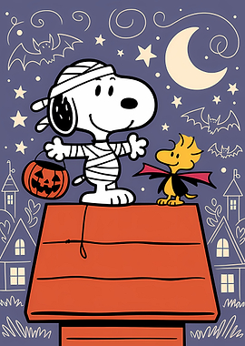 Snoopy and Woodstock Halloween