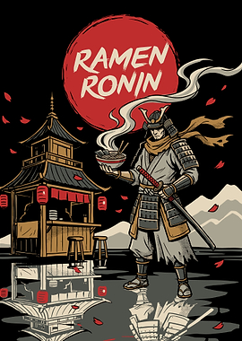 Ramen Ronin with Ramen Bowl
