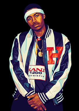 Nas Pop Art illustration