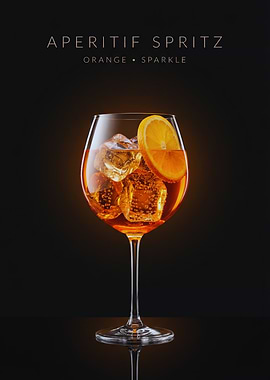 Aperitif Spritz Cocktail