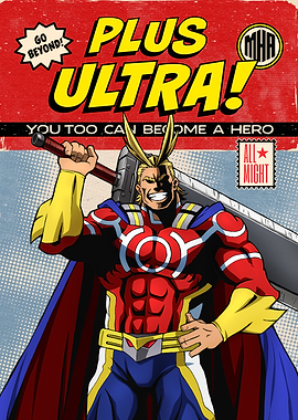 Plus Ultra All Might Symbol of Hope