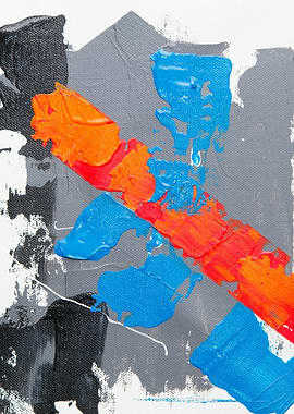 Abstract Paint Strokes