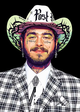Post Malone Portrait