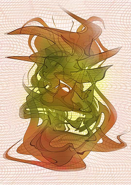 Abstract Swirling Forms 1SFD