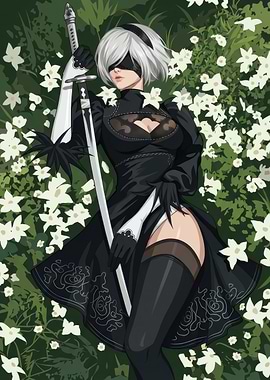 2B in a Field of Flowers