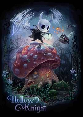 Hollow Knight Mushroom Scene