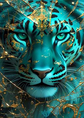 Teal Tiger