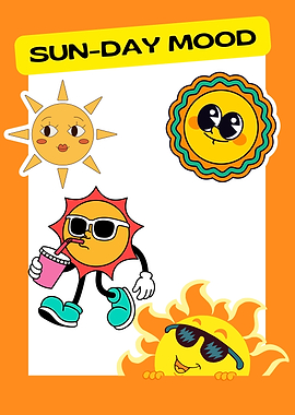 Sun-Day Mood Cartoon