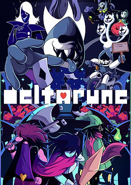Deltarune Game Poster