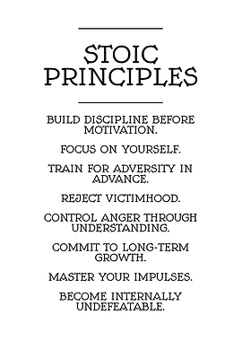 Stoic Principles List