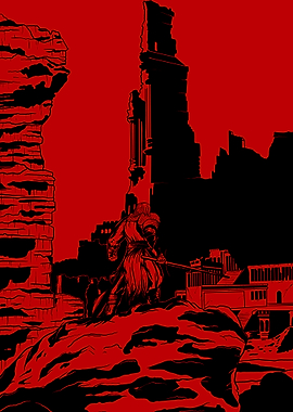 Warrior in Crimson Desert