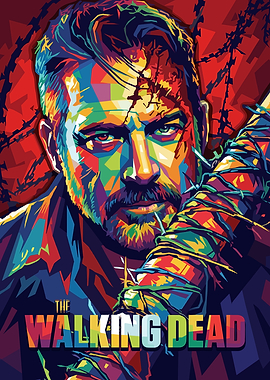 The Walking Dead Negan Pop Art