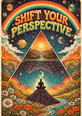 Shift Your Perspective Psychedelic Art
