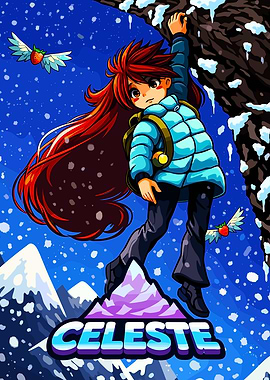 Celeste Game Cover Art