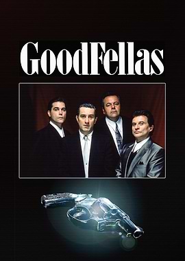 Goodfellas Movie Poster with Gun