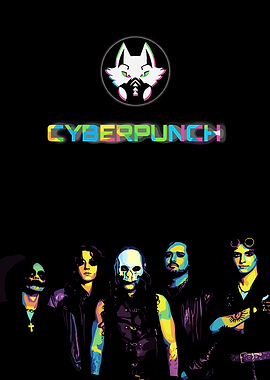 Cyberpunk Band Poster