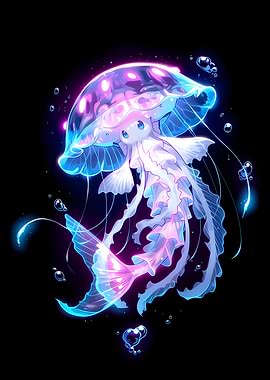 Bioluminescent Jellyfish