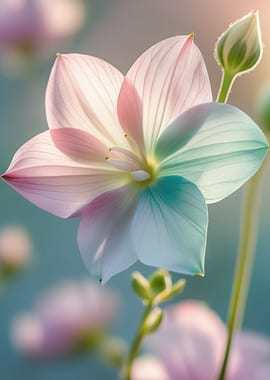 Delicate Translucent Flower