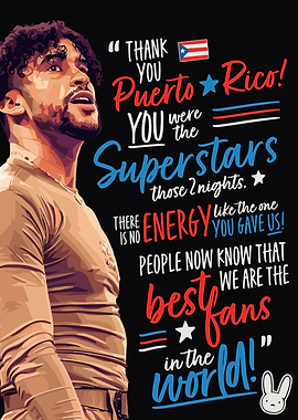 Bad Bunny Thank You Puerto Rico