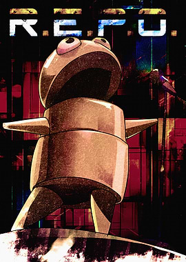 R.E.P.O. Robot Poster