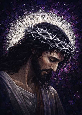 Jesus Christ with Crown of Thorns