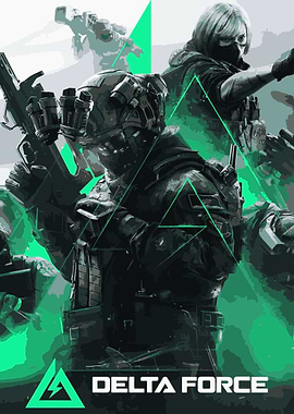 Delta Force Game Poster