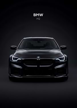 Black BMW M2 Car