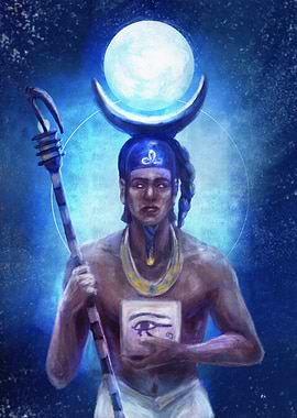 Iah - Egyptian Lunar Deity