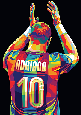 Adriano Pop Art Portrait