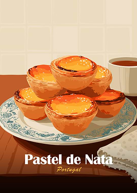 Pastel de Nata with Coffee