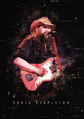 Chris Stapleton Playing Guitar