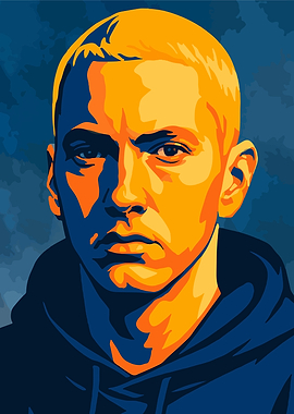 Eminem Pop Art Portrait