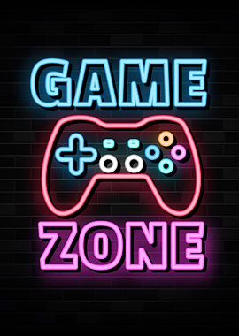 Game Zone Neon Sign