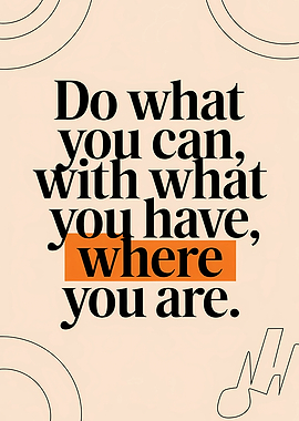 Inspirational Quote Poster